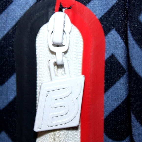 Born Fly AnyTown USA Track Jacket - Navy, Red & White - Size L - Picture 7 of 10